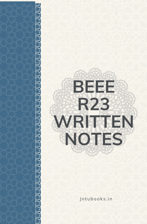 BEEE R23 Notes